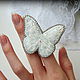 Кольцо "Маленькая белая  бабочка", Кольца, Новочеркасск,  Фото №1