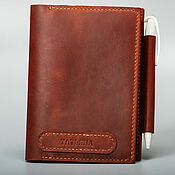 Канцелярские товары handmade. Livemaster - original item Diary genuine leather. Handmade.