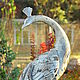Peacock Figurine Concrete Antique Stone Shabby chic, Garden figures, Azov,  Фото №1