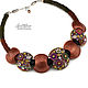 Order Delicious Berry Jewelry Set (381) designer Jewelry. Svetlana Parenkova (parenkova). Livemaster. . Necklace Фото №3