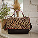 'Amy' cross-body bag with leopard pattern, Crossbody bag, Moscow,  Фото №1