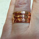 Three ways copper ring for women. Rings. AnnaCraft. Online shopping on My Livemaster.  Фото №2