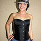 Satin corset. Corsets. Gleamnight bespoke atelier. My Livemaster. Фото №4