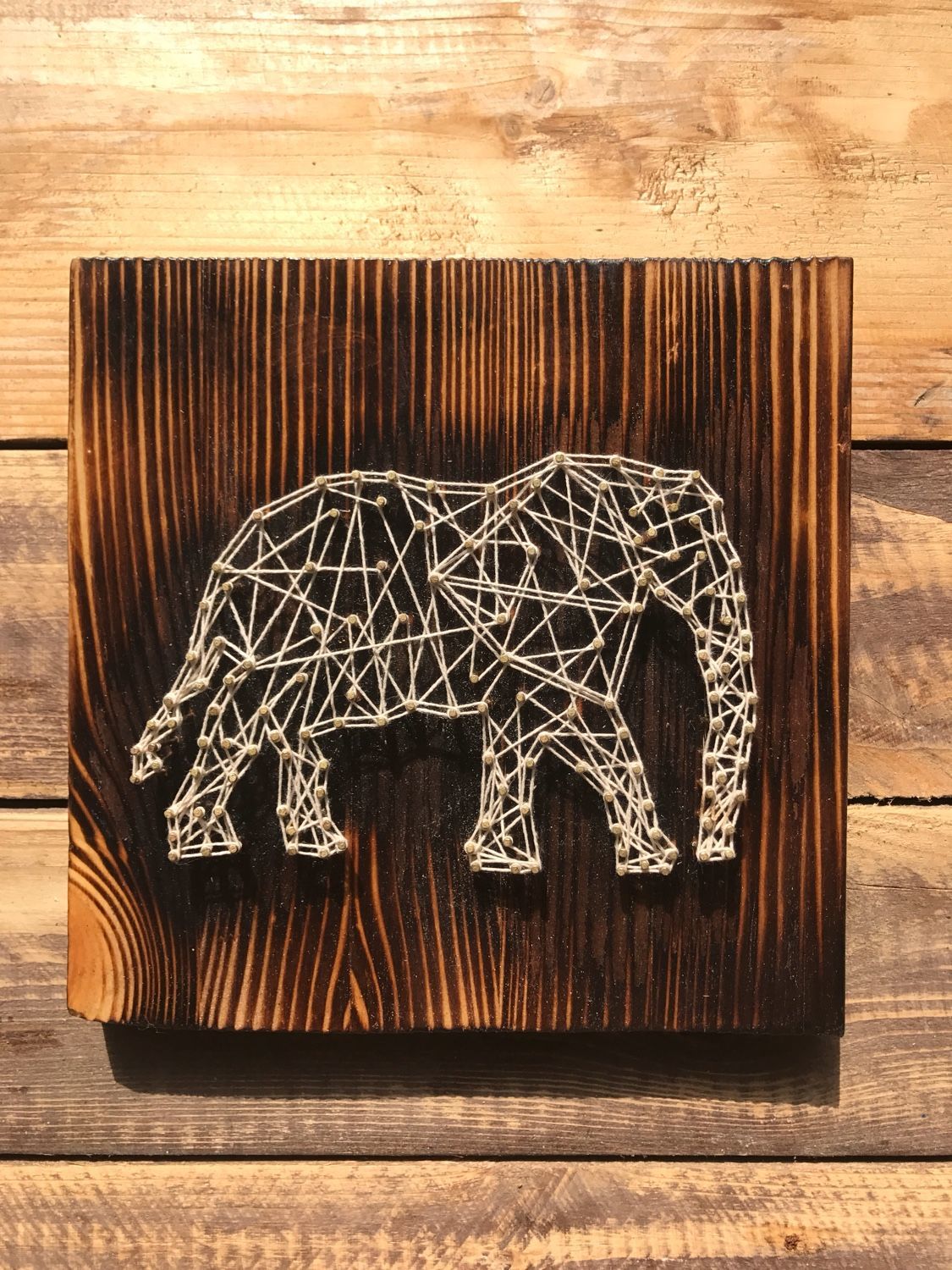 Картины string art