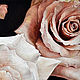 Order Oil painting Roses 80h80 cm. Ivlieva Irina Art. Livemaster. . Pictures Фото №3