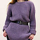 Sweater-dress female knitted, handmade. Sweaters. irina-izt. Online shopping on My Livemaster.  Фото №2