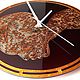 Часы настенные "Африканка". Часы классические. Штина Алёна (alenushkashtina). Ярмарка Мастеров.  Фото №4