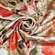 Шелк атласный "Blumarine" из Италии. Ткани. Итальянские ткани ШЕЛКОВЫЙ РАЙ. Ярмарка Мастеров.  Фото №5