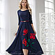 Order Dress 'Roses for the beloved'. Designer clothing Olesya Masyutina. Livemaster. . Dresses Фото №3