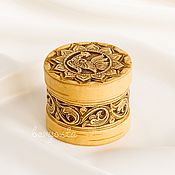 Для дома и интерьера handmade. Livemaster - original item Box for small things made of birch bark. birch bark box.. Handmade.