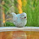 Order Figurine garden bird made of concrete decor Provence Shabby chic. Decor concrete Azov Garden. Livemaster. . Figurines Фото №3