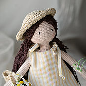 Куклы и игрушки handmade. Livemaster - original item Handmade doll, knitted doll - Marta. Handmade.