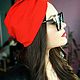 Чалма красная трикотаж "Бомба». Чалмы. SOFIE ACCESSORIES. Ярмарка Мастеров.  Фото №5