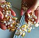 Wedding wreath. Golden pearl. Hair Decoration. Анна Ефимова (Anna_Tiara) (stylishdetails). Online shopping on My Livemaster.  Фото №2