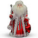 Новогодний Дед Мороз красная кукла в подарок на праздник Новый год, Дед Мороз и Снегурочка, Москва,  Фото №1
