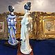 Винтаж: Гейша.Capodimonte.Италия.armani.Статуэтка. Статуэтки винтажные. Антик.Декор.Винтаж. Ярмарка Мастеров.  Фото №4