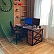 Письменный стол [LOFT]. Столы. BRAUS [LOFT]. Интернет-магазин Ярмарка Мастеров.  Фото №2