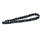 Rosary beads 'Oscar' black stone with moon Davidov With, Rosary, St. Petersburg,  Фото №1