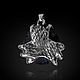 Заказать Кулон с эвдиалитом Сердце в твоих руках. Aventure.Jewelry. Ярмарка Мастеров. . Кулон Фото №3