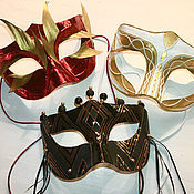 Карнавальная маска из папье-маше
