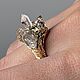 Золотое кольцо с алмазами херкимера, Кольца, Москва,  Фото №1