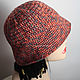 Red hat (wool with cashmere), Hats1, Lomonosov,  Фото №1