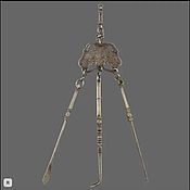 Украшения handmade. Livemaster - original item suspension: Antique Chinese silver Chatelain pendant 19th century.. Handmade.
