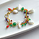 Bracelet made of pearls and precious stones. Bead bracelet. Solanda. My Livemaster. Фото №4