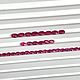 Заказать Рубин натуральный, овал, 3х4-5х3мм. ILLUSION_STONES1. Ярмарка Мастеров. . Кабошоны Фото №3