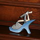 Миниатюрная босоножка Just the Righ Shoe США 2002 год. Статуэтка. Мир фарфора и украшений. Ярмарка Мастеров.  Фото №7