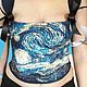  Corset tightening, push-up, Starry night. Corsets. silk fairy tale. Online shopping on My Livemaster.  Фото №2
