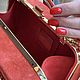 Заказать  клатч бокс красный с вышитым сердцем. Dzhabbarova-tamilla-bags. Ярмарка Мастеров. . Клатчи Фото №3