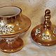 Винтаж: Сервиз  чайный тет-а-тет Bohemia Crystal. Сервизы винтажные. vintage-market. Ярмарка Мастеров.  Фото №10