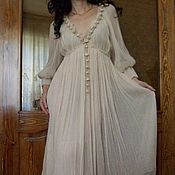 Батистовое платье-рубашка Пейсли бирюза большой размер