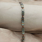 Украшения handmade. Livemaster - original item Hematite Bracelet Rainbow. Handmade.