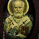 Кулон "Николай Чудотворец". Подвеска. Алена Абрамова (abramovaart) (abramovaart). Интернет-магазин Ярмарка Мастеров.  Фото №2