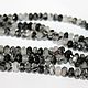 Рутиловый кварц 8мм нить 38см. Бусины. Beads. Ярмарка Мастеров.  Фото №4