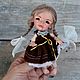 Шарнирная кукла  «Маленькая читательница ». Куклы и пупсы. Doll / куклы Ненюковой Юлии. Ярмарка Мастеров.  Фото №4
