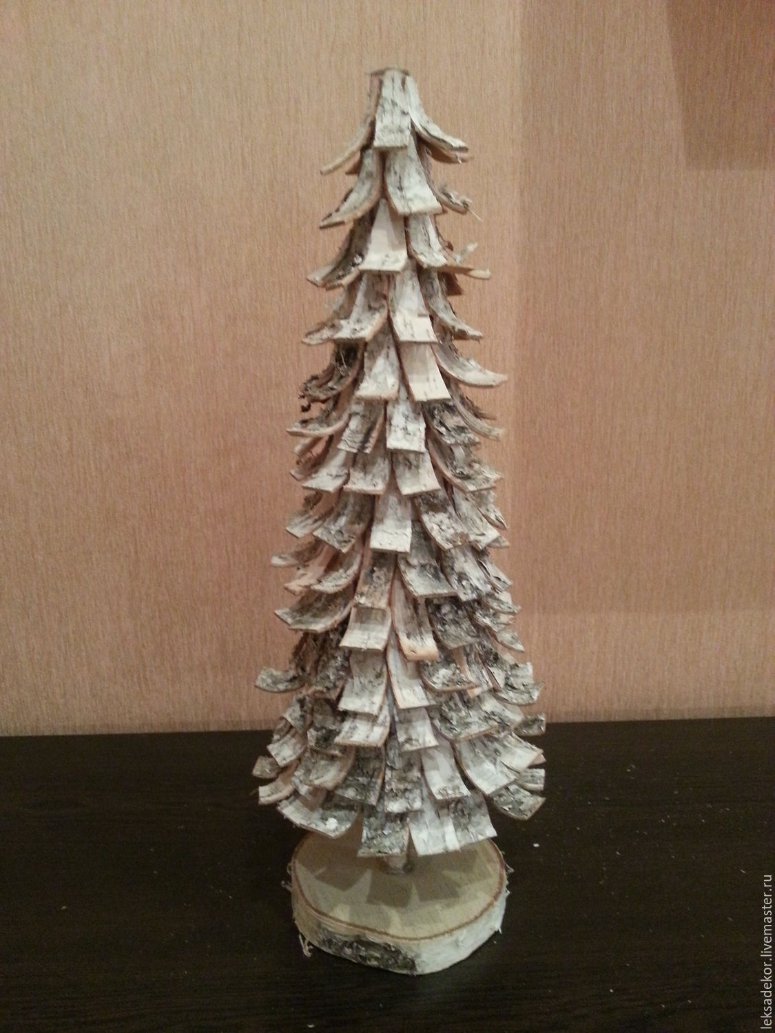 Christmas Tree Made Of Birch Bark Shop Online On Livemaster With