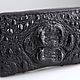 Клатч из натуральной кожи крокодила IMA0081B1111. Клатчи. CrocShop товары из экзотической кожи. Ярмарка Мастеров.  Фото №9