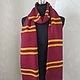 Harry Potter Scarf, Gryffindor Scarf. Scarves. Knitted Things For All (matronka). Online shopping on My Livemaster.  Фото №2