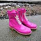 Ботинки женские FUCHSIA. Ботинки. LLASEN-SHOES. Ярмарка Мастеров.  Фото №4