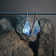   Light Blue. Серьги классические. MIFRIL HAll - украшения из титана. Интернет-магазин Ярмарка Мастеров.  Фото №2