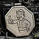 Медальон Fallout Vault Boy, Медальон, Новосибирск,  Фото №1