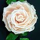 Silk Rose 'Tenderness', Brooches, Izhevsk,  Фото №1
