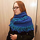 Scarf-cowl 'the Blue sea'. Scarves. CharmGoods. Online shopping on My Livemaster.  Фото №2