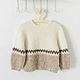 Заказать Джемпер букле с геометрическим узором, р. 98. VA kids knitwear. Ярмарка Мастеров. . Свитеры и джемперы Фото №3