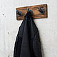 Wall hanger made of barn boards ' Crusty'. Hanger. uloft. Online shopping on My Livemaster.  Фото №2