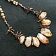 Order Necklace snow in the sun. Citrine unprocessed, original copper. The final touch. Livemaster. . Necklace Фото №3