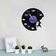 Wall clock with backlight from vinyl records rock Climber. Backlit Clocks. Vinyl Record Lights (vinyllights). Online shopping on My Livemaster.  Фото №2